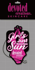 Devoted Creations - Girls Just Wanna Have Sun Car Air Freshener - Watermelon Scented
