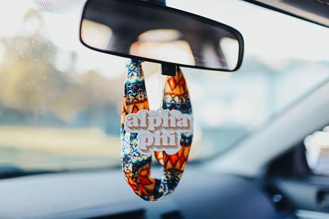 Sorority Shop Alpha Phi Retro Bubblegum Scented Air Freshener - 2 Pack