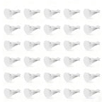 100pcs Air Outlet Clip Vent Clips, Automatic Air Freshener Car Air Conditioner Clips for Home Air Vent Clips Sublimation Air Fresheners Blanks (White)