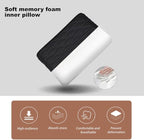 Car Center Console Cover, Memory Foam Car Armrest Cushion, Black Auto Arm Rest Pad, Leather Arm Rest Covering Car, Hand Rest Pillow for SUV/Truck/Vehicle (Black)
