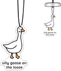 1PCS Car Air Fresheners,Silly Goose Hanging Car Air Fresheners for Cute Mirror Freshener Mirror Scented Hanging Auto Accessories Decor Interior Home,Goose Gifts for Men Woman Friends