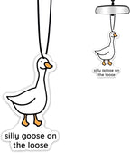 1PCS Car Air Fresheners,Silly Goose Hanging Car Air Fresheners for Cute Mirror Freshener Mirror Scented Hanging Auto Accessories Decor Interior Home,Goose Gifts for Men Woman Friends