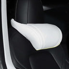 Car Headrest Neck Pillow Support Memory Foam Ergonomic Design Accessory for Driving Seat Fatigue Relief Compatible with Model S X 3 Y & Cybertruck - 1 Piece