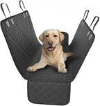 Doggie World Dog Car Seat Cover for Back Seat for Cars & SUVs - Durable Pet Car Seat Cover Backseat Protector, Nonslip Dog Hammock for Car, Waterproof Scratchproof Rear Seat Cover Against Dirt, Fur