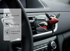 P-40 Fighter Plane Car Air Freshener - Spinning Propeller Dashboard Ornament with Ocean Scent, Aviation Vent Clip Decoration Gift for Men