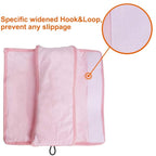 COOLBEBE Seat Belt Pillow for Kids, Extra Soft Toddler Travel Pillow for Car Seat, Universal Carseat Strap Cushion Pads for Childs Baby People Adults, Pink