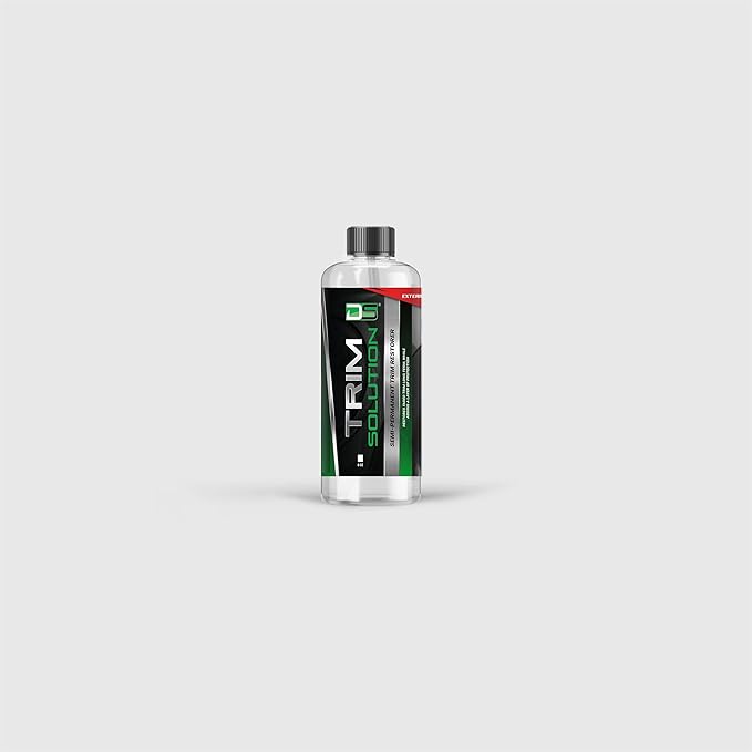 Trim Solution Plastic Shine Restorer Ultimate Ceramic Trim Restorer for Faded Trim Protection up to 12 Months Suitable for Plastic, Rubber, Vinyl Restores and Preserves Trim Appearance (8, Ounces)