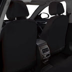 Flying Banner Car Seat Covers Front Seats Rear Bench Polyester car seat Protectors Easy installations Rear Bench Split Classic Man Lady Truck Soid Black