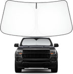 Proadsy Windshield Sun Shade Custom Fit Chevrolet Colorado Pickup Truck 2023 2024 2025 2026 4-Layer Foldable Front Sunshade Protector Sun Visor Blocks UV Rays Keep Car Cooler Accessories
