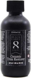 Pinnacle Black Label Ceramic Trim Restorer, PBL-625, 1.69 oz. (50 ml.) Bottle, Ceramic Trim Restorer, Exclusive Dye-Infused Formula, Up to 2 Years of Protection