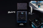 Blueberry Car Scents Air Freshener | Strong Car Perfume Air Freshener | Long Lasting Hanging Car Air Freshener Car Diffuser Bottles Glass Perfume Diffuser Bottle Essential Oils Fragrance Aromatherapy