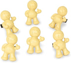 Little Joe 96412-6PK Pina Colada Scent Car Air Freshener Vent Clip, Fights Odors for up to 45 Days, Long-Lasting Freshness, Cute Car Odor Eliminator, Pack of 6