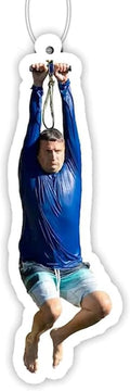 Tim Robinson Zipline ITYSL I Think You Should Leave Christmas Ornament Funny Air Freshener Gift Car Decor Eucalyptus Scented