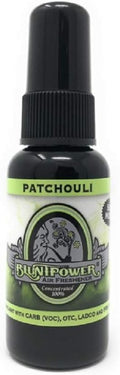 BluntPower (Patchouli, 1 Pack) Concentrated Air Freshener for Room and Car Spray - Oil-Based Diffuser Spray Bottle - Long-Lasting Bathroom Spray, Car Freshener, & Odor Eliminator Spray