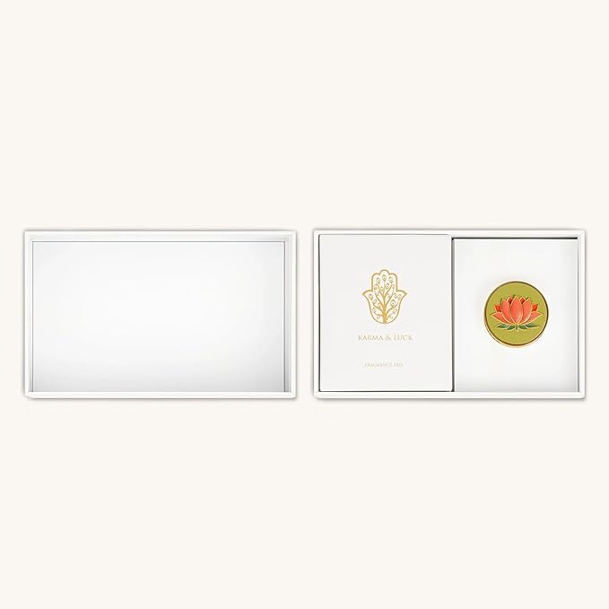 KARMA AND LUCK Pure Resilience Lotus Car Freshener