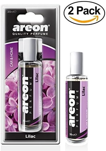 Areon CAR Perfume 35 ml I Car & Home Air Freshener Spray I Lilac Scent I (Pack of 2)