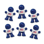 Little Joe 96419-6PK USA Edition New Car Scent Car Air Freshener Vent Clip, Fights Odors for up to 45 Days, Long-Lasting Freshness, Cute Car Odor Eliminator, Pack of 6