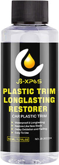 Car Trim Restorer, Automotive Plasticc Restorer, Restore Rubber Plasticc, UV Protective Restorer, Oil Free & Odor Less Restorer, Resist Water & Dirt, Long Lasting 60 ML Restore