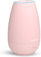 SOICARE Diffuser,USB Plug-in Car Portable Aromatherapy Diffuser,Essential Oils for Diffusers with 7 Colors Lights 2 Switch Mode Waterless Auto Off for Car Home Office Room (Pink)
