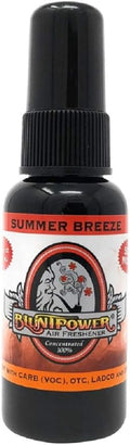 BluntPower 1 Ounce Bottle Oil Based Concentrated Air Freshener and Oil for Burner, Summer Breeze