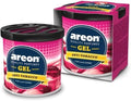 AREON GWP13 Car Perfume GEL Air Freshener Long Lasting Scent for Car or Home Odor Eliminator - Anti Tobacco