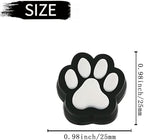 6 Pcs Dog Paw Air Vent Clips, Cute Dog Cat Print Car Air Fresheners Vent Clips Funny Car Decoration Interior Decor Accessories for Women Men