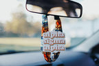 Sorority Shop Alpha Sigma Tau Retro Air Freshener - AST Bubblegum Scented Air Freshener – Sorority Retro Design Air Freshener for Car or Dorm– Sorority Gift, Charm Paraphernalia
