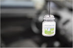Yankee Candle Car Air Fresheners, Hanging Car Jar Ultimate, Neutralizes Odors Up to 30 Days, Clean Cotton, 0.96 OZ (Pack of 3)