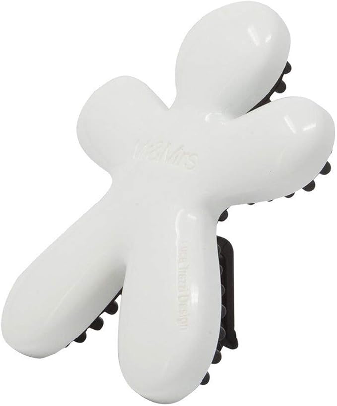 Mr & Mrs for People Car Air Freshener with Refill Niki Blister Air Vent Clip (White-Fresh Air)