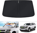 KUST Windshield Sun Shade for Chevrolet Chevy Tahoe/GMC Yukon 2015-2020 Window Accessories Sunshade Sun Protector Foldable Block UV Rays Keep Car Cooler
