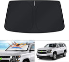 KUST Windshield Sun Shade for Chevrolet Chevy Tahoe/GMC Yukon 2015-2020 Window Accessories Sunshade Sun Protector Foldable Block UV Rays Keep Car Cooler