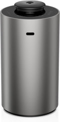 Airversa Waterless Essential Oil Diffuser for Home Aromatherapy Scent Diffusers with 3 Countdown Timer Settings or Timer-Off, 3 Mist Levels for Car Room Studio Office, ANX Premium Metal Spce Grey
