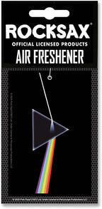 Rocksax Pink Floyd Darkside Hanging Air Freshener – Long-Lasting Vanilla Car Air Freshener for Home & Office – Double-Sided Print Rock Band Memorabilia Car Fresheners