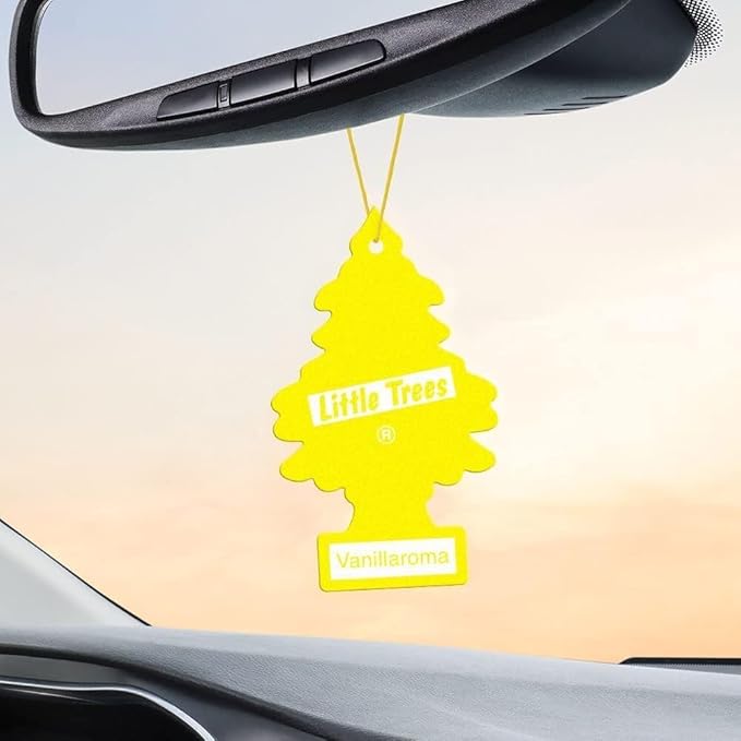 LITTLE TREES Car Air Freshener | Hanging Paper Tree for Home or Car