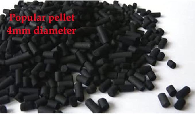 Aquacity Canister Filter Media Replacement Bags - Activated Charcoal Pellet Carbon, Bio Ceramic Rings, 1" Bio Sponge Balls for Aquarium Fish Pond Tank Canister Water Filtration (Carbon 5-Pack)
