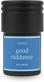 Aera Go Good Riddance Pet Odor Car Fragrance Scent Refill - Notes of Cedarwood, Green Apple and Maritime Pine - Works with the Aera Go Diffuser for Car