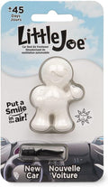 Little Joe 96401 New Car Scent Car Air Freshener Vent Clip, Fights Odors for up to 45 Days, Long-Lasting Freshness, Cute Car Odor Eliminator, Pack of 1