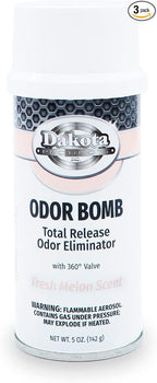 Dakota Odor Bomb Car Odor Eliminator - Fresh Melon - 3 Pack
