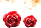BESPORTBLE Car Fragrance Vent Clip Resin Rose Charms Automotive Air Freshener Perfume Diffuser Clips for Interior Trim Car Dashboard Decorations Gift 1 Pair (Rosy)