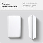 Spigen Center Console Armrest Cover for Tesla Model Y Juniper (Standard, Premium & Performance 2026/2025) and Model 3 Highland (Standard, Premium & Performance 2026/25/24) - White