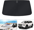 KUST Windshield Sun Shade for 2021-2025 2026 Nissan Rogue 3rd Gen. Accessories (Not for Rogue Sport) Custom Fit Window Shade Cover Sun Visor Sunshield Foldable Protector Blocks UV Rays Keep Car Cooler
