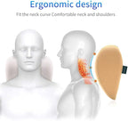 Car Neck Pillow - Memory Foam Cervical Relief Cushion, Headrest Support for Pain, Beige