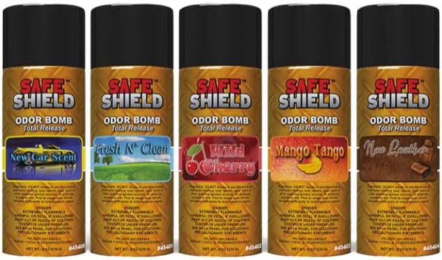 Generic Fresh N’ Clean Odor Bombs for Car Interiors - Automotive Odor Bomb with Clean and Invigorating Fragrance - Eliminates Unwanted Odors and Deodorizes - 6 Ounce Can, Pack of 1