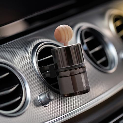 2 Pack Bullsone Diffuser Natural Car Air Freshener, Luxury Car Perfume, Vent Clip Type - Cool Aqua Scent