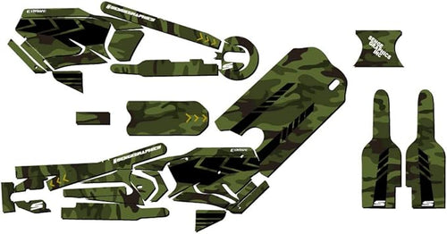 12eDRIVE Apache Green Senge Graphics Kit Compatible with Stacyc