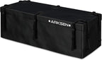 ARKSEN Waterproof Hitch Cargo Carrier Bag for 20" x 60" Baskets, 15 Cubic Feet Large Capacity Luggage Storage (58" L x 19" W x 24" H) for Car Truck SUV RV or Trailer