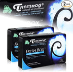 2 Pack Black Squash Tree Frog Natural Extreme Car Scent Air Freshener Fresh Box