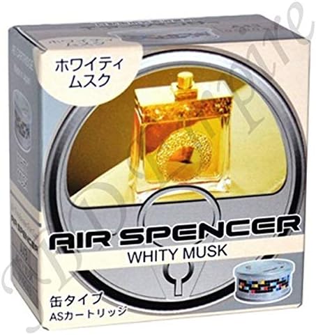 Eikosha AIR SPENCER [ Made in Japan ] CS-X3 CSX3 A/S AS Cartridge Freshener JDM ((A43) White Musk)