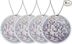 Fresh Fresheners Cute Funny Car Air Fresheners 4-pack (Disco Ball)