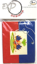 Haiti Flag Air Freshener